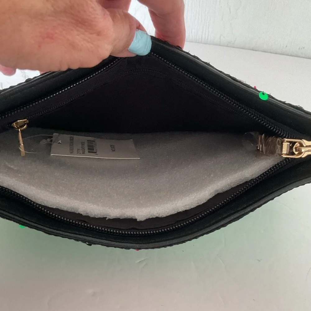 Nordstrom Reverse Sequin Holiday Clutch NWT